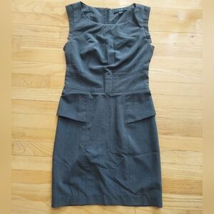 Forever 21 Gray Sleeveless Midi Dress